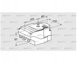 IC40SA3DR10 (88300878) Сервопривод Kromschroder