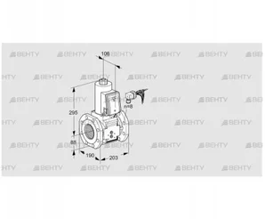 VAS780F05NWB/PP/PP (88203135) Газовый клапан Kromschroder