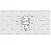 GIK 80F02-6 (85093220) Регулятор соотношения газ/воздух Kromschroder