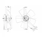Осевой вентилятор ebmpapst A4E315AC0819