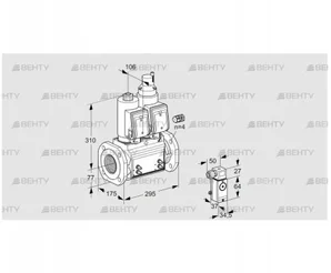 VCS665F05NLWGR3B/MMMM/MM1- (88202920) Сдвоенный газовый клапан Kromschroder