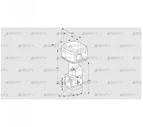 RVS 2/DML03W60E-3 (86060057) Регулирующий клапан Kromschroder