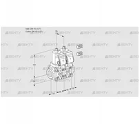 VCS1T15N/15N05NNKGR3/PPPP/PPPP (88105021) Сдвоенный газовый клапан Kromschroder