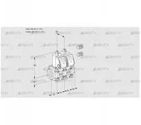 VCS3E40R/40R05NNKR3/PPPP/PPPP (88105301) Сдвоенный газовый клапан Kromschroder