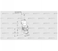 VAD2T-/40N/NKGL-25A (88029801) Газовый клапан с регулятором давления Kromschroder