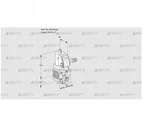 VAS2-/50R/NWGR (88005407) Газовый клапан Kromschroder