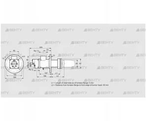 BIC 65HM-0/35-(72)E (84031019) Газовая горелка Kromschroder