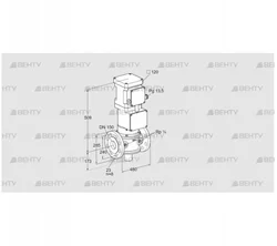 VK 150F15T5HG6L3 (85317072) Газовый клапан с приводом Kromschroder