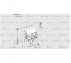 VCD1E15R/15R05FD-25NWL3/PPPP/PPPP (88106610) Регулятор давления Kromschroder