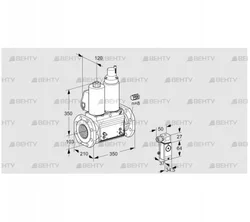 VCS8100F05NLWL3B/MPPM/MP2- (88207195) Сдвоенный газовый клапан Kromschroder