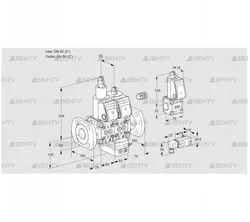 VCD3E50F/50F05LD-25WR/-3PP/ZSPP (88104370) Регулятор давления Kromschroder