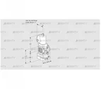 VAD1T-/25N/NKGL-25A (88029799) Газовый клапан с регулятором давления Kromschroder