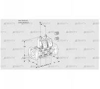 VCS3E50F/50F05NNKR3/PPPP/PPPP (88101120) Сдвоенный газовый клапан Kromschroder