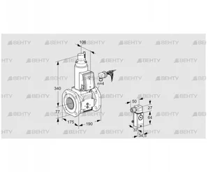 VAS665F05LWB/P3/PP (88207076) Газовый клапан Kromschroder