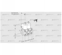 VCS1E20R/20R05NNWL/PPPP/PPPP (88104496) Сдвоенный газовый клапан Kromschroder