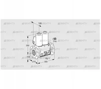 VCS8100F05NNWL3E/PPEP/PPEP (88205343) Сдвоенный газовый клапан Kromschroder