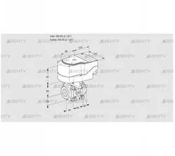 IFC3T65/65N05-40PPPP/20-30Q3T (88303867) Регулирующий клапан с сервоприводом Kromschroder