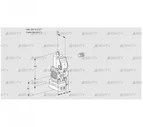 VAD1E15R/25R05FD-50WR/PP/PP (88102026) Газовый клапан с регулятором давления Kromschroder