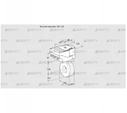 IBA125Z05/20-30Q3E (88303808) Дроссельная заслонка Kromschroder