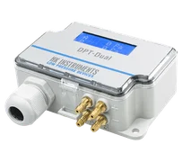 DPT-Dual-MOD-7000-D арт. 120.016.006 Преобразователь дифференциального давления с диапазоном 0…7000Па, с дисплеем, Modbus, два сенсора для измерения двух различных диапазонов давлений одновременно