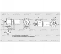 ZIC 165RBL-0/235-(20)D (84246610) Газовая горелка Kromschroder