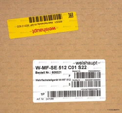 Газовый электромагнитный клапан Weishaupt W-MF-SE 512 C01 S22