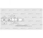 BIC 100HB-0/35-(37E)E (84199304) Газовая горелка Kromschroder