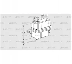 IC 30-60K3T (03149353) Сервопривод Kromschroder