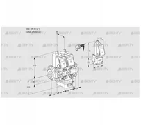 VCG2E50R/50R05NGEVWR/PPPP/PPZS (88105246) Клапан с регулятором соотношения Kromschroder