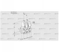 VCS3E50R/50R05NNWSR/PPPP/PPPP (88104655) Сдвоенный газовый клапан Kromschroder