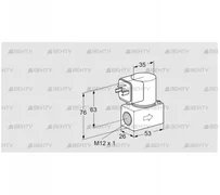 VG 6K05T6 (85228010) Запорный газовый клапан Kromschroder