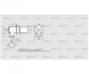 ZIC 165HB-900/935-(18)DB (84099977) Газовая горелка Kromschroder