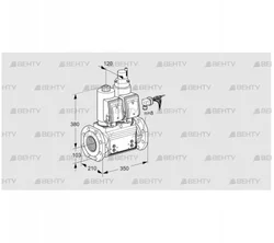 VCS8100F05NLWSRB/PPPP/PPPP (88203804) Сдвоенный газовый клапан Kromschroder