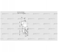 VAN2T-/NQGL (88033116) Сбросной газовый клапан Kromschroder