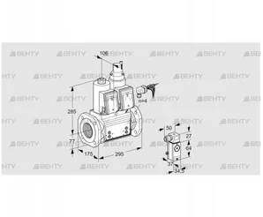 VCS665F05NLWRB/P3PP/PPPP (88204970) Сдвоенный газовый клапан Kromschroder