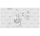 VCV2E40R/40R05FNVKWR3/PPPP/PPZS (88106517) Клапан с регулятором соотношения Kromschroder