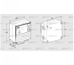 BCU460-5/1W1GBP (88611938) Блок управления горением Kromschroder