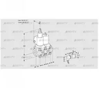 VCS3T50N/50N05LNQSL/PPMM/-2PP (88105894) Сдвоенный газовый клапан Kromschroder