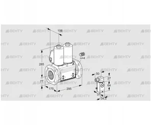 VCS665F05NNWL3B/PPPP/3-PP (88205131) Сдвоенный газовый клапан Kromschroder