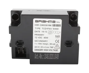 Трансформатор розжига Brahma TCD1FAV C00330196