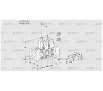 VCS3E50F/50F05NNKR3/2--3/PPPP (88103587) Сдвоенный газовый клапан Kromschroder