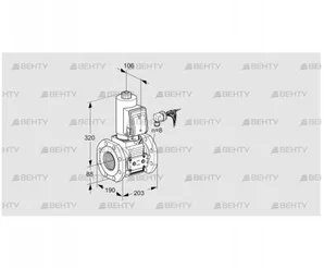 VAS780F05NWSRE/PP/PP (88206713) Газовый клапан Kromschroder