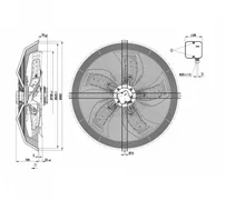 Осевой вентилятор ebmpapst S6D800AD0101