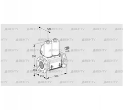 VCS8100F05NNWL3B/MPPM/PPPP (88204911) Сдвоенный газовый клапан Kromschroder