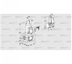 VAS780F05LWE/B-/PM (88206952) Газовый клапан Kromschroder