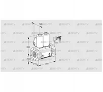 VCS8100F05NNWLB/PPPP/PPPP (88206892) Сдвоенный газовый клапан Kromschroder