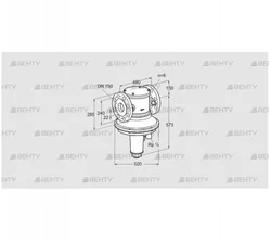 GIK 150F02-6 (85095220) Регулятор соотношения газ/воздух Kromschroder