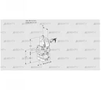 VAD115R/NW-100B (88017090) Газовый клапан с регулятором давления Kromschroder