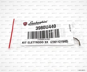 Электрод поджига Lamborghini 105 мм левый, 3980U440