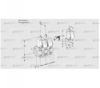 VCS3E50R/50R05NNWR/PPPP/PPBS (88105509) Сдвоенный газовый клапан Kromschroder